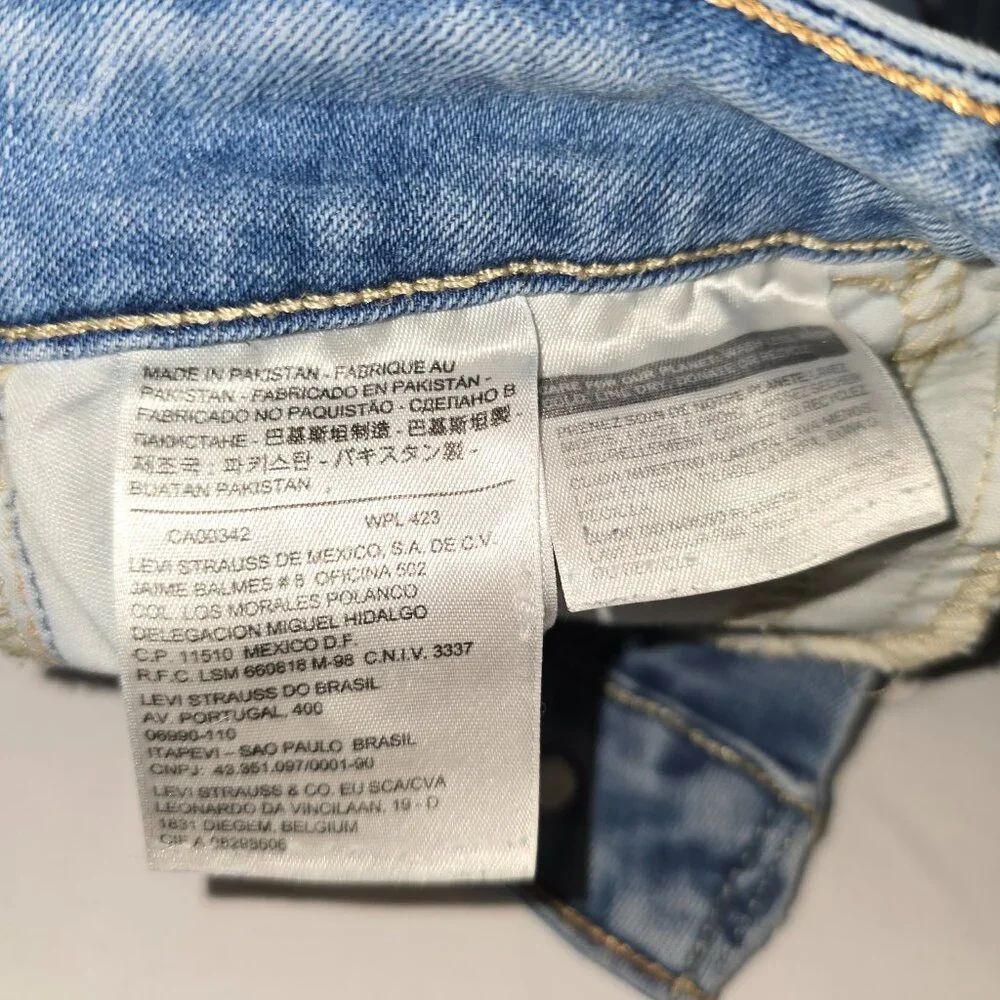 Levi's Women's Skinny Jeans, W26 L30 #1 - Picture 10 of 12